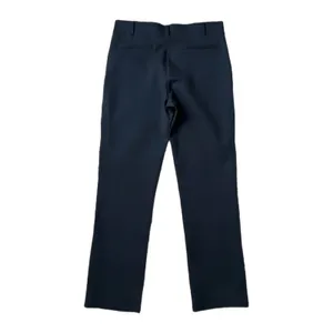 NEW Quince Ultra-Stretch Ponte Straight Leg Pants Rayon Nylon Navy Size Small thumbnail 4