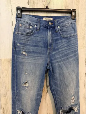 Madewell Womens 26 The Perfect Vintage Jean Distressed Ripped thumbnail 7