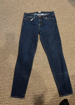 Crew Dark Wash Skinny Jeans Size 29/30 thumbnail 1