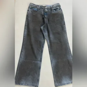 Free People Tinsley Baggy High Rise Straight Leg Shadow Of Your Love thumbnail 5