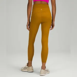LULU🍋 Power Thru High-Rise Tight 25"‎ - Gold Spice thumbnail 8