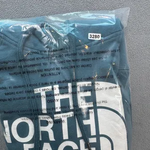 The North Face Womens M Teal Blue Half Dome Logo Pullover Hoodie Sweatshirt thumbnail 7