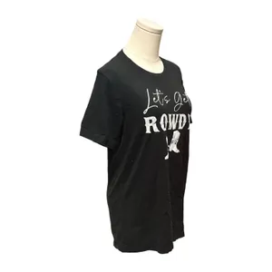 Let's Get Rowdy Cowgirl Boots Bachelorette Party T-Shirt Size Medium thumbnail 3