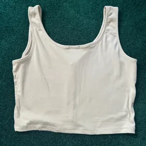 Beige Button Down Cami Tan Size L thumbnail 3