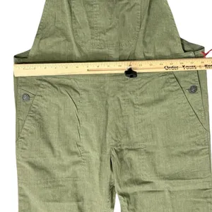 Purnell Work Wear Olive Green Slub Cotton Overalls Women's size 6 NEW Tags thumbnail 6