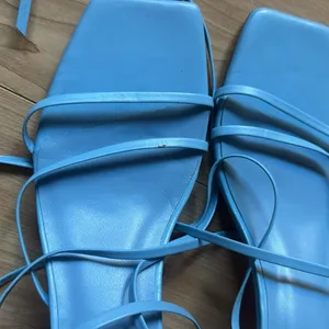 RAYE Blue Heeled Sandals Sleek Design thumbnail 4