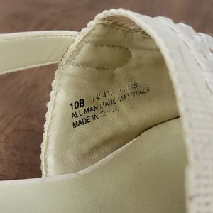 Corsina Louise Women Sandals Size 10 Cream Woven Closed Toe Slingback Mule Flats thumbnail 8