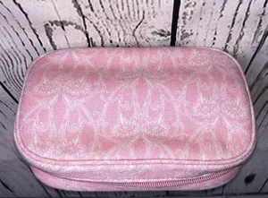 Crabtree & Evelyn Pink Cosmetic Case Makeup Bag thumbnail 2