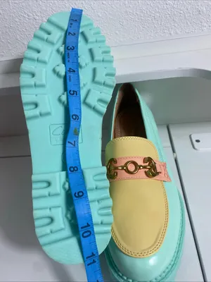 NWOB Circus NY Sam Edelman Deana Loafers Mint Pineapple Yellow Multi Size 7.5 thumbnail 10