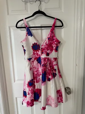 Floral Dress Pink Size 4 thumbnail 2