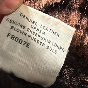 UGG Australia Women's Suede Tall Chestnut Sheep Skin Leather Boots. Sz 7w. thumbnail 11
