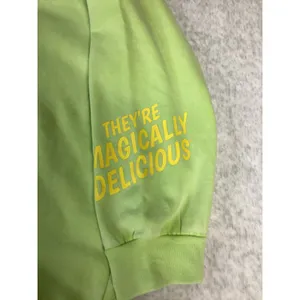 Lucky Charms St‎ Patricks Day Sweatshirt XXL Lime Green Magically Delicious NWT thumbnail 3