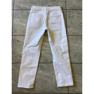 Acne Studios Row White Straight Leg High Rise Jeans Size 24/32 Made in Italy thumbnail 7