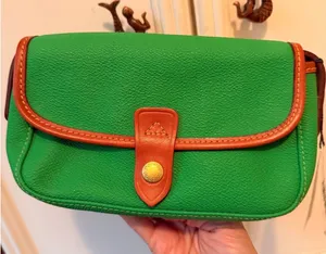 Dooney & Bourke Crossbody Women Small Kelly Green East/West Pebbled Leather Bag thumbnail 1