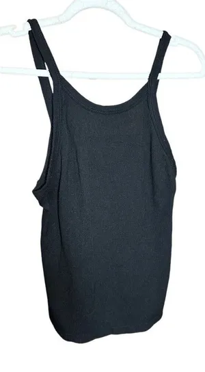Free People Intimately Free black casual tank‎ top women’s size S thumbnail 1