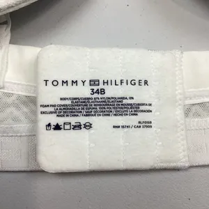 Tommy Hilfiger White Lace & Microfiber Bra 34B NEW! Retail $40 thumbnail 4