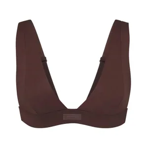 SKIMS Cocoa Bikini Top thumbnail 1