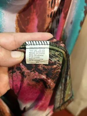 ACE Fashion Women's XL Multicolor Abstract Print Maxi Dress Sleeveless Size XL thumbnail 13