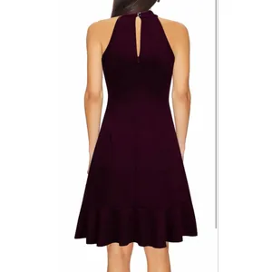 NEW Sleeveless Halter Neck Evening Formal Cocktail Prom Dress S thumbnail 2