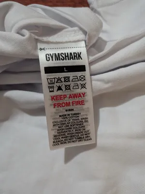 Gymshark Pink Rhinestone Logo Cropped Tee Size L thumbnail 7