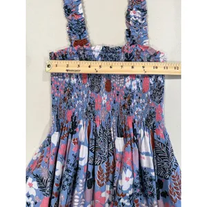 Kate Spade Garden Posy Midi Dress XS Cat Cactus Floral Garden Posy Euro Summer thumbnail 4