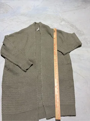 POL chunky Knit long Cardigan Sweater medium thumbnail 6