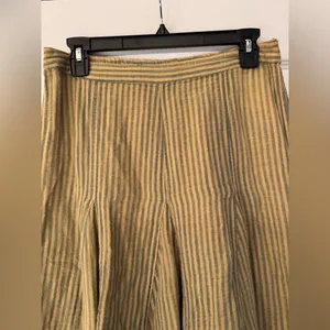 Free People Candace Midi Skirt Iced Coffee Overdye Women’s Tan Size Small thumbnail 11