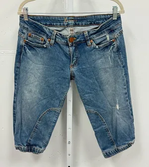 Y2K Vintage Marciano Low Rise Capri Jeans Stretch W30 thumbnail 1