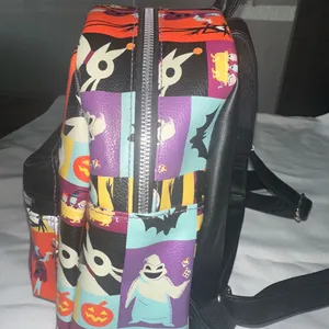 Disney The Nightmare Before Christmas Character Grid Mini Backpack Loungefly thumbnail 5
