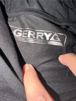 Gerry Black Lightweight Pullover Hoodie Cinch Hem Small thumbnail 2