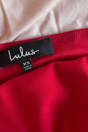 Red Off The Shoulder Dress thumbnail 3