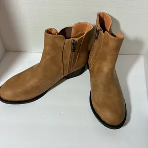 Tan Ankle Bootie Boots Size 9.5 thumbnail 8