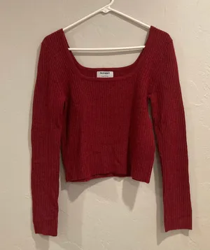 Old Navy Square-Neck Sweater thumbnail 1