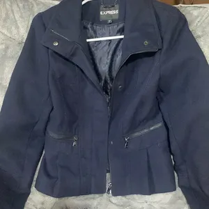 Express navy jacket. Small thumbnail 1