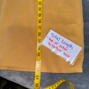 Sigrid Olsen Shift Dress XS Mustard Golden Yellow Sleeveless Modal‎ Blend Casual thumbnail 7