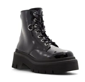 CALL IT SPRING Womens 9 Sidney Platform Lace-up Boot in Black NEW thumbnail 1