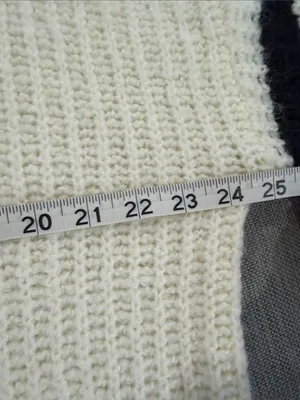 Urban outfitters Gemini sweater oversized cream with balloon sleeves size small thumbnail 6