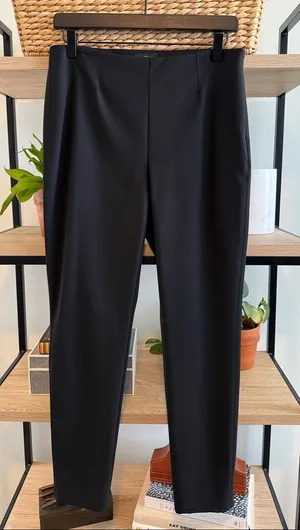 White House Black Market Mid-Rise The Skinny Ankle Black Career Dress Pant, 6 thumbnail 1