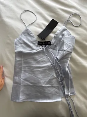 Revolve X Lioness Mariah Cami Top Light Blue thumbnail 4