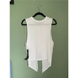 New Glyder Electric Yoga Versatile Convertible Tank Size XS White thumbnail 5