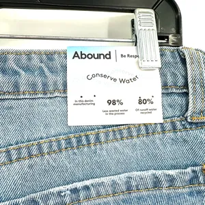 Abound size 33 NEW‎ with tags blue jean denim mini skirt thumbnail 3