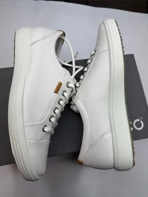 ECCO Soft 7 Women's Leather Lace-Up Sneaker Size 39EU/ 8-8.5 US thumbnail 9