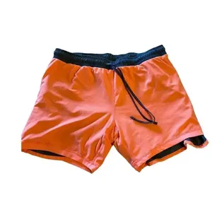 Champion Gray/ Peach Duo Dry Women’s Athletic Shorts thumbnail 5