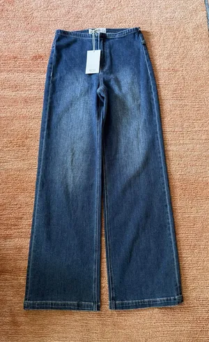 NERO by Blenca Wide Leg Jeans Size 29 Blue Stretch Denim NWT thumbnail 1