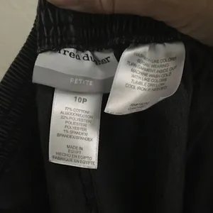 Alfred Dunner black pull-on grandma denim pants 10P‎ thumbnail 6