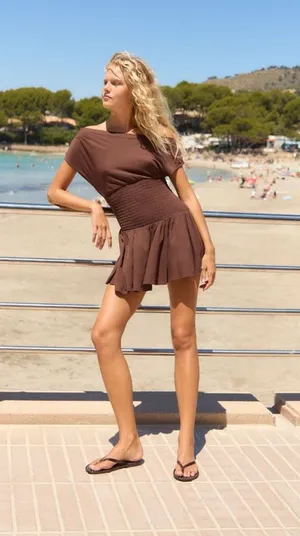 Free People Scorching Hot Mini Dress thumbnail 1