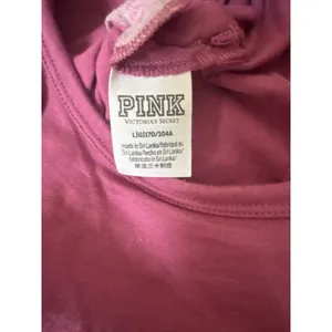 Victoria's Secret L PINK Nation Lace Up Short Sleeve T-Shirt Pink thumbnail 2