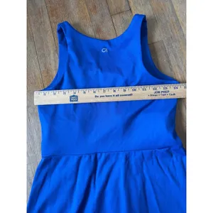 GapFit Blue Athletic Dress XS Sleeveless Built In Shorts Tennis Golf Shelf Bra thumbnail 7