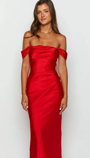 Beginning Boutique Dress Red thumbnail 1