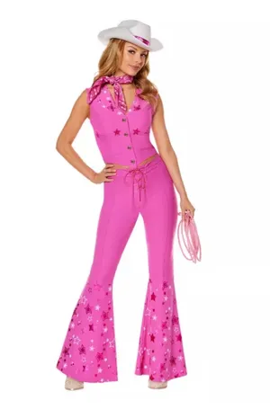 Spirit Halloween Womens western Barbie costume XL 14-16 thumbnail 1